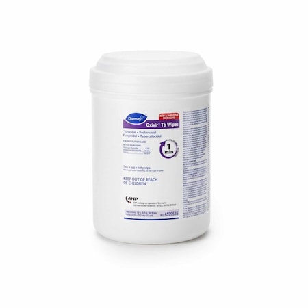 Diversey Oxivir Tb Surface Disinfectant Cleaner Premoistened Hydrogen Peroxide Based Manual Pull Wipe, 1920PK DVO4599516